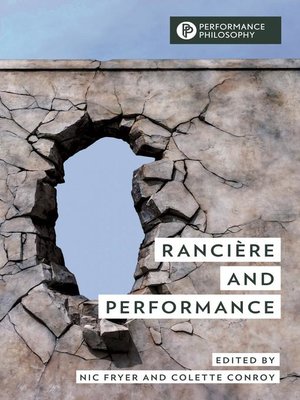 cover image of Rancière and Performance